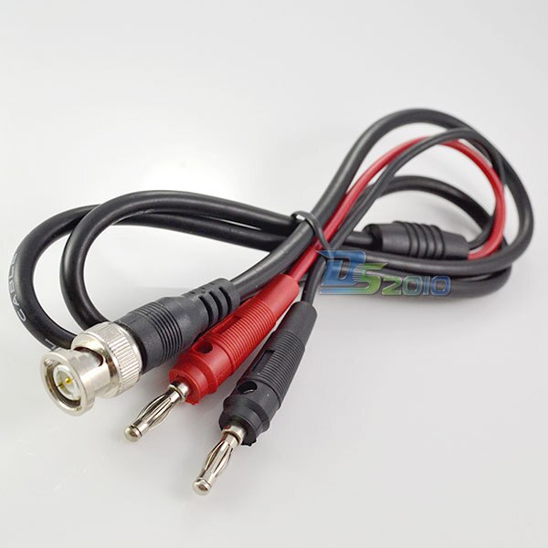 5FT BNC Male Q9 -   ٳ ÷  Ŀ ׽Ʈ κ ̺/5FT BNC Male Q9 to Dual Double Banana Plug Jack Connector Test Probe Cable